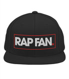 RAP FAN Snapback Hat - Black