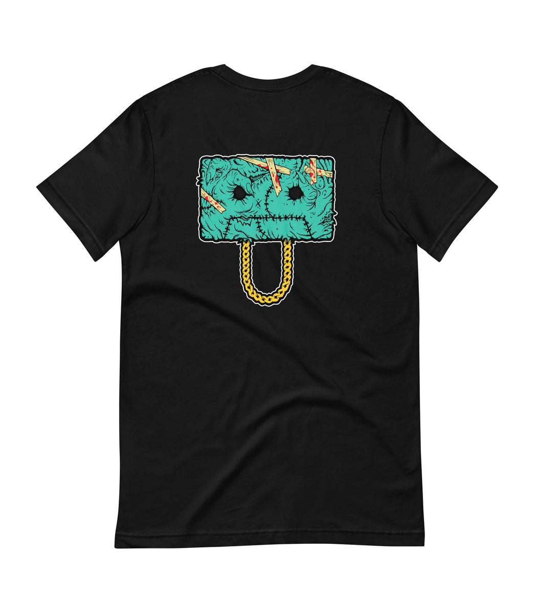 Actual Fact 'Run The Jewels' Embroidered Yellow T-Shirt – 100% Cotton Hip Hop Tee (Men's)