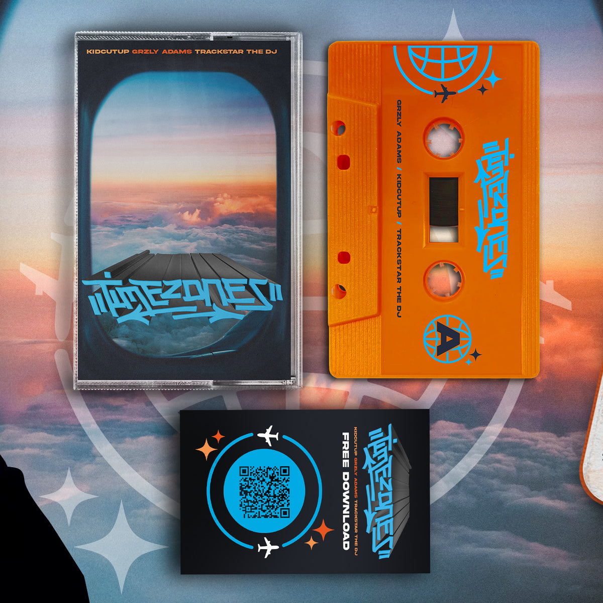 Timezones Mixtape (Cassette) – RAP FAN
