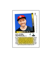 Trackstar the DJ signed collectible RAPPER CARD