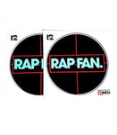 RAP FAN Stickers for Serato/Traktor Vinyl